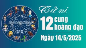 Tử vi 12 cung hoàng đạo Thứ Tư ngày 14/5/2025: Song Tử tiền bạc rủng rỉnh