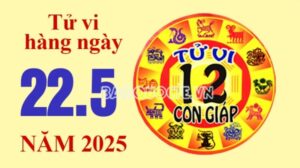 Tử vi hôm nay, xem tử vi 12 con giáp hôm nay ngày 22/5/2025: Tuổi Thìn thu nhập đáng tin