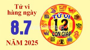 Tử vi hôm nay, xem tử vi 12 con giáp hôm nay ngày 8/7/2025: Tuổi Sửu không nên đầu tư mạo hiểm