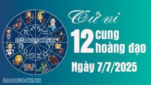 Tử vi 12 cung hoàng đạo Thứ Hai ngày 7/7/2025: Song Ngư một ngày thuận lợi