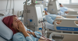 Cô gái 20 tuổi viêm thận nặng do nhuộm tóc quá nhiều , bác sĩ cảnh báo nguy hiểm sức khỏe