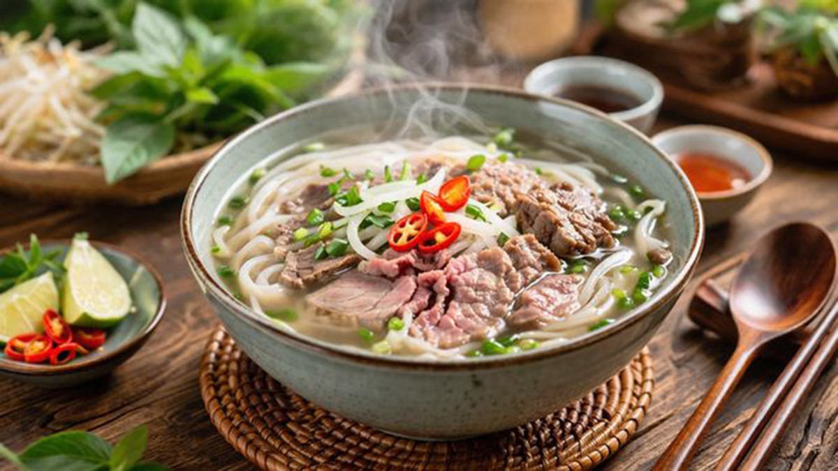 Ăn phở buổi sáng nhưng đừng uống cạn nước dùng để bảo vệ sức khỏe