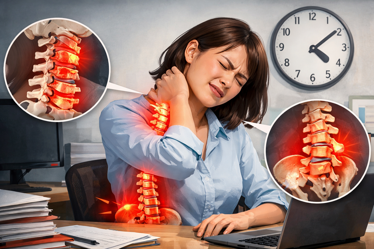 Thóai hóa đốt sống cổ ở người trẻ: Nguyên nhân và cách phòng tránh hiệu quả