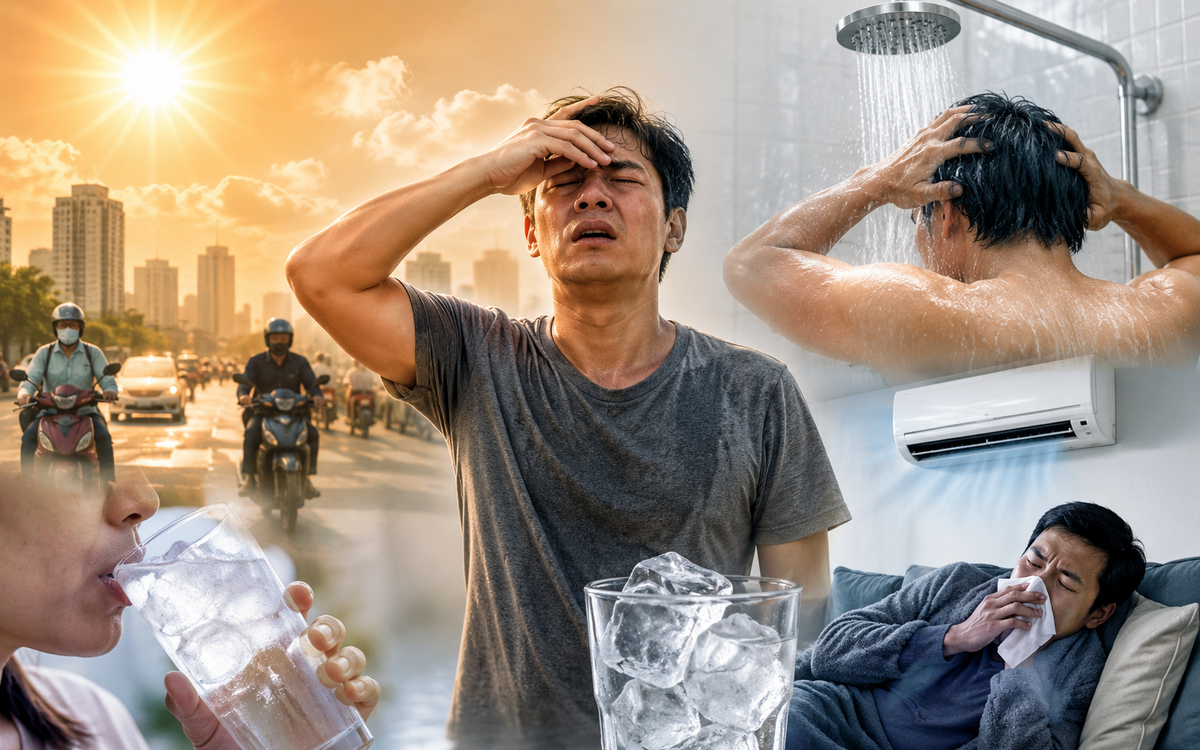 Nắng nóng đỉnh điểm và 5 cách giải nhiệt hại tim mạch cần tránh ngay