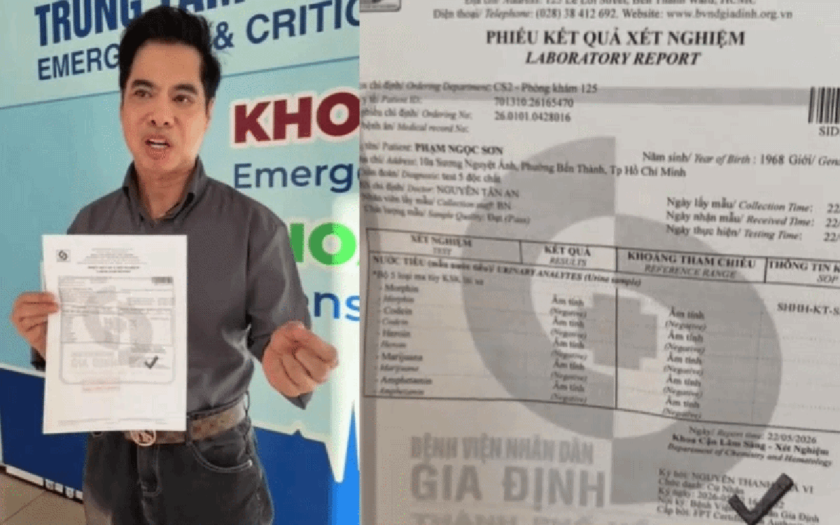 Ngọc Sơn xét nghiệm ma túy: Độ chính xác và các phương pháp hiện nay