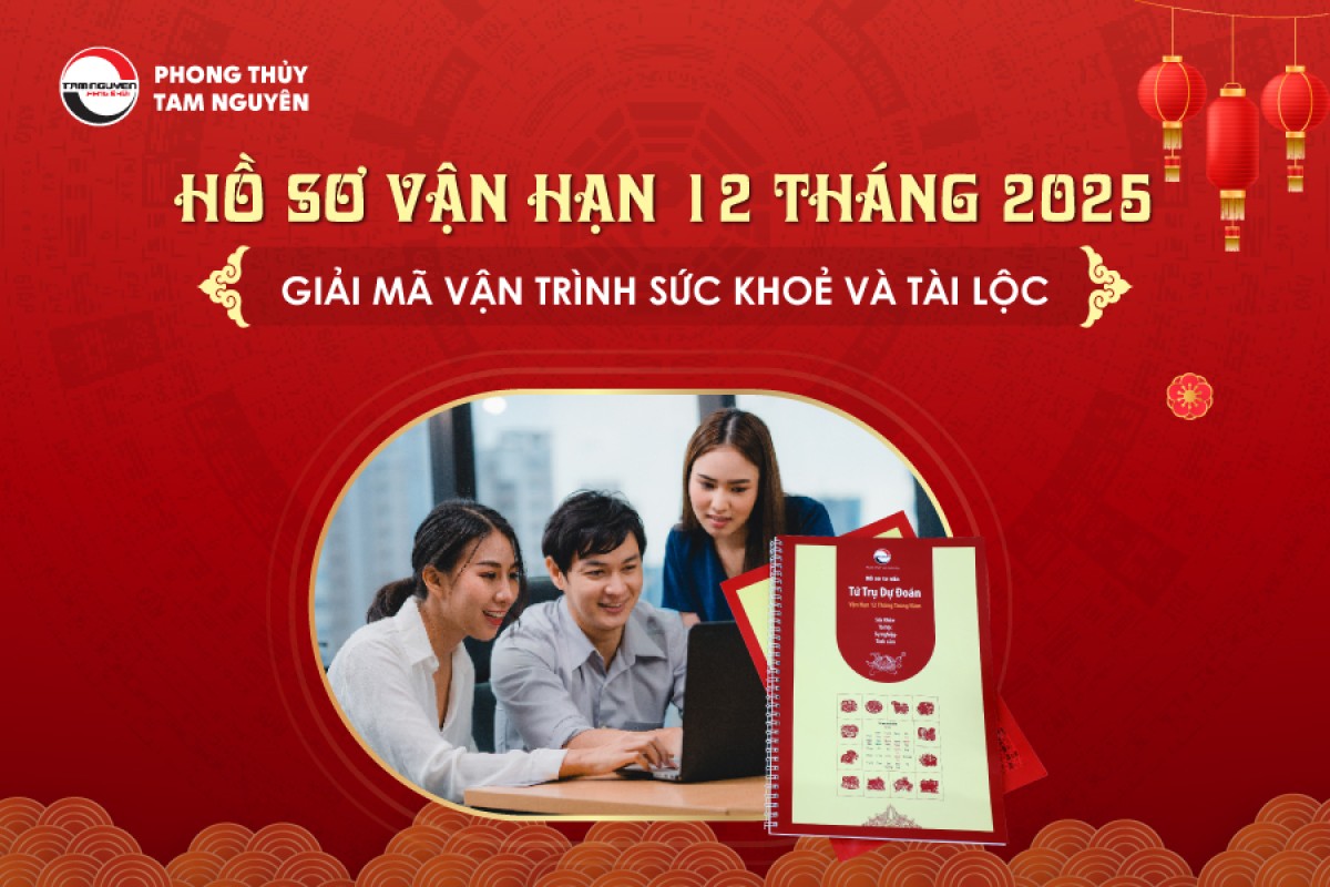 HỒ SƠ VẬN HẠN 12 THÁNG 2025 - GIẢI MÃ VẬN TRÌNH SỨC KHOẺ VÀ TÀI LỘC