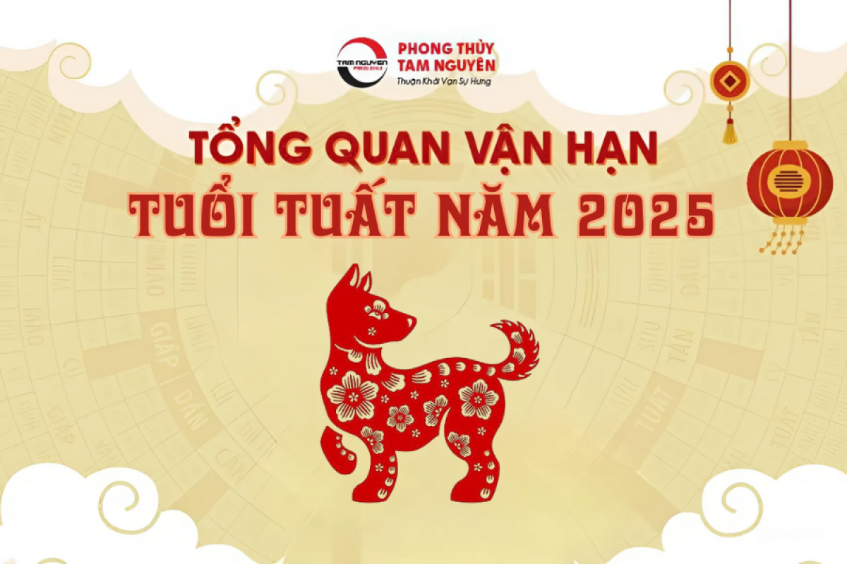 TUỔI TUẤT NĂM 2025: VẬN TRÌNH MỞ RỘNG, CẦN GIỮ TÂM THẾ VỮNG VÀNG