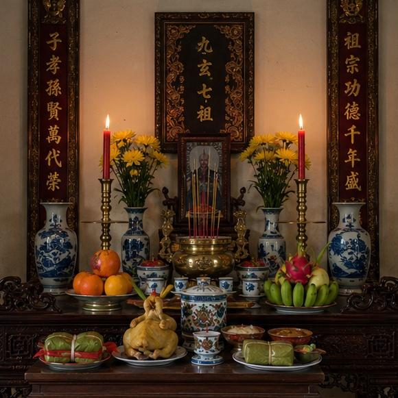 Bàn thờ gia tiên – Nơi khởi nguồn của văn khấn