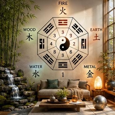 Ứng dụng biểu đồ ngày sinh trong phong thủy để hài hòa không gian sống
