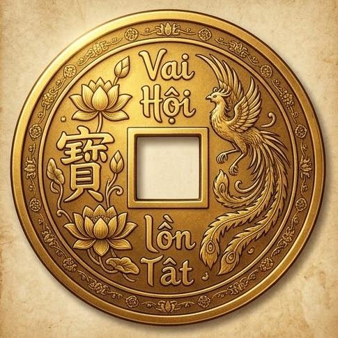 Lịch sử và hình ảnh đồng tiền Mai hoa