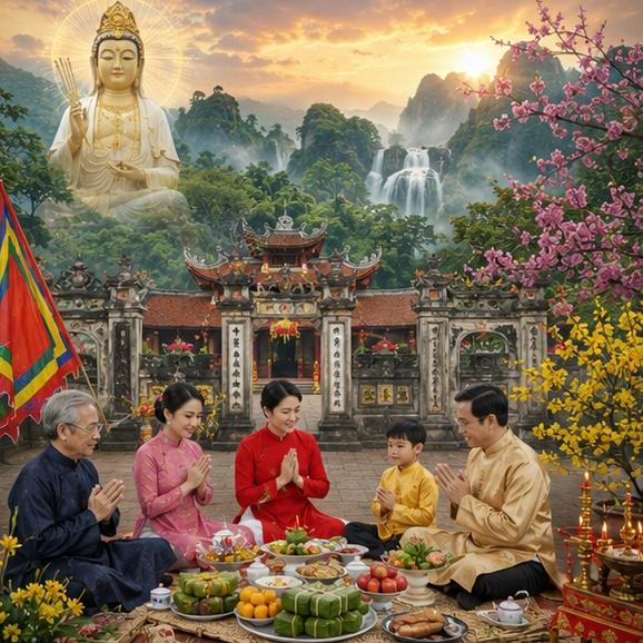 Tổng quan văn hóa tâm linh Việt Nam với các nghi lễ và kiến trúc truyền thống