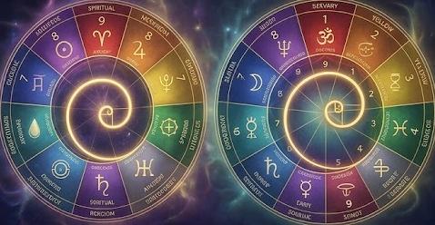 Bản đồ năng lượng các con số trong thần số học