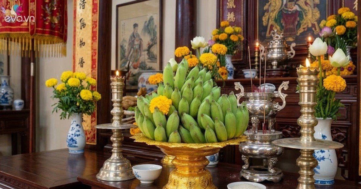 Tại sao một số người không đặt chuối lên bàn thờ ngày Rằm tháng 7? Hóa ra đây là lý do