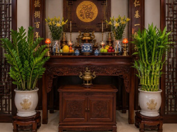12 loại cây nên đặt trên bàn thờ vào tháng 7 cô hồn để gia đình bình an, tiền tài dễ tụ