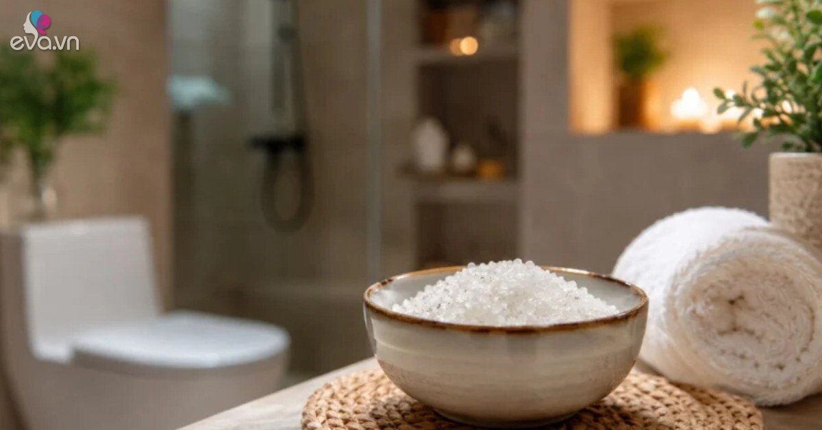 Đặt bát muối trắng trong nhà vệ sinh, cách làm của nhiều nhà giàu xưa để thu hút tài lộc
